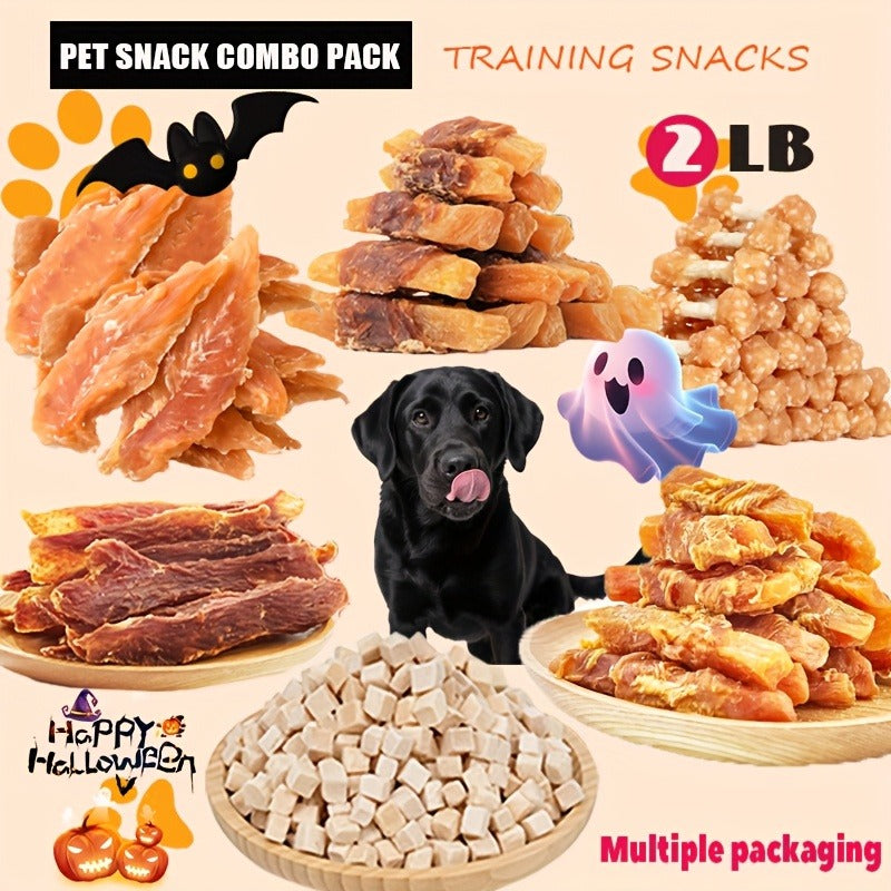 Freeze-Dried Dog Treats Assorted Pack – High Protein Chicken Duck & Egg Yolk Chews, Grain-Free Natural Training Rewards for Puppies Small Medium Large Dogs, Soft Chew Variety Bundle