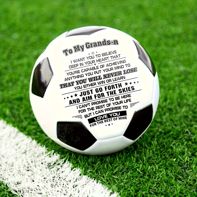 Motivational Basketball Gift for Teenagers, Grandson & Grandchild – International Standard Size, Inspirational Quote Ball, Perfect Birthday & Christmas Gift for Boys & Girls Age 14+