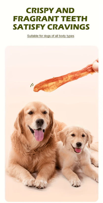 Chicken Jerky Treats for Dogs and Cats – High Protein Chicken Breast Slices, Grain-Free Dental Chews & Training Rewards for Puppies Kittens Adult Dogs Cats, Healthy Natural Pet Snacks