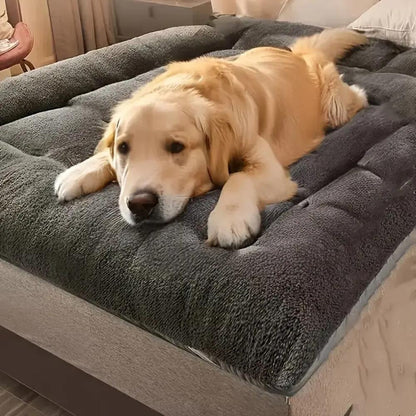 Dog Sofa Bed Extra Large Plush Ultra-Soft Pet Mat – Thick Polyester Fiber Filled Couch Bed for Small Medium Large Dogs, Modern Durable Dog Bed, Perfect Gift for Dog Lovers