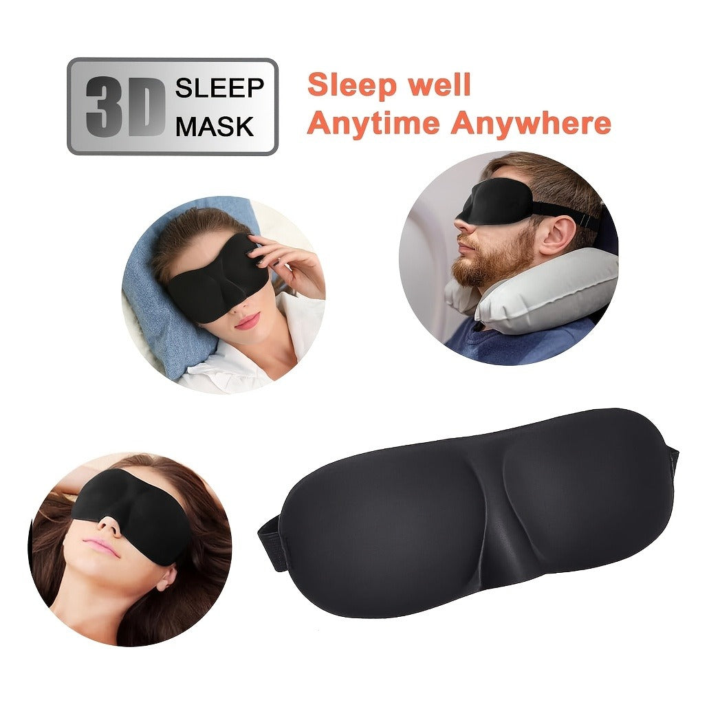 Puffy Camping Blanket Foldable Lightweight Water Resistant with 3D Eye Mask - DWR Coated Outdoor Blanket for Camping, Hiking, Travel, Beach, Stadium & Car, Warm Packable Throw in 4 Colors, 55" x 78"