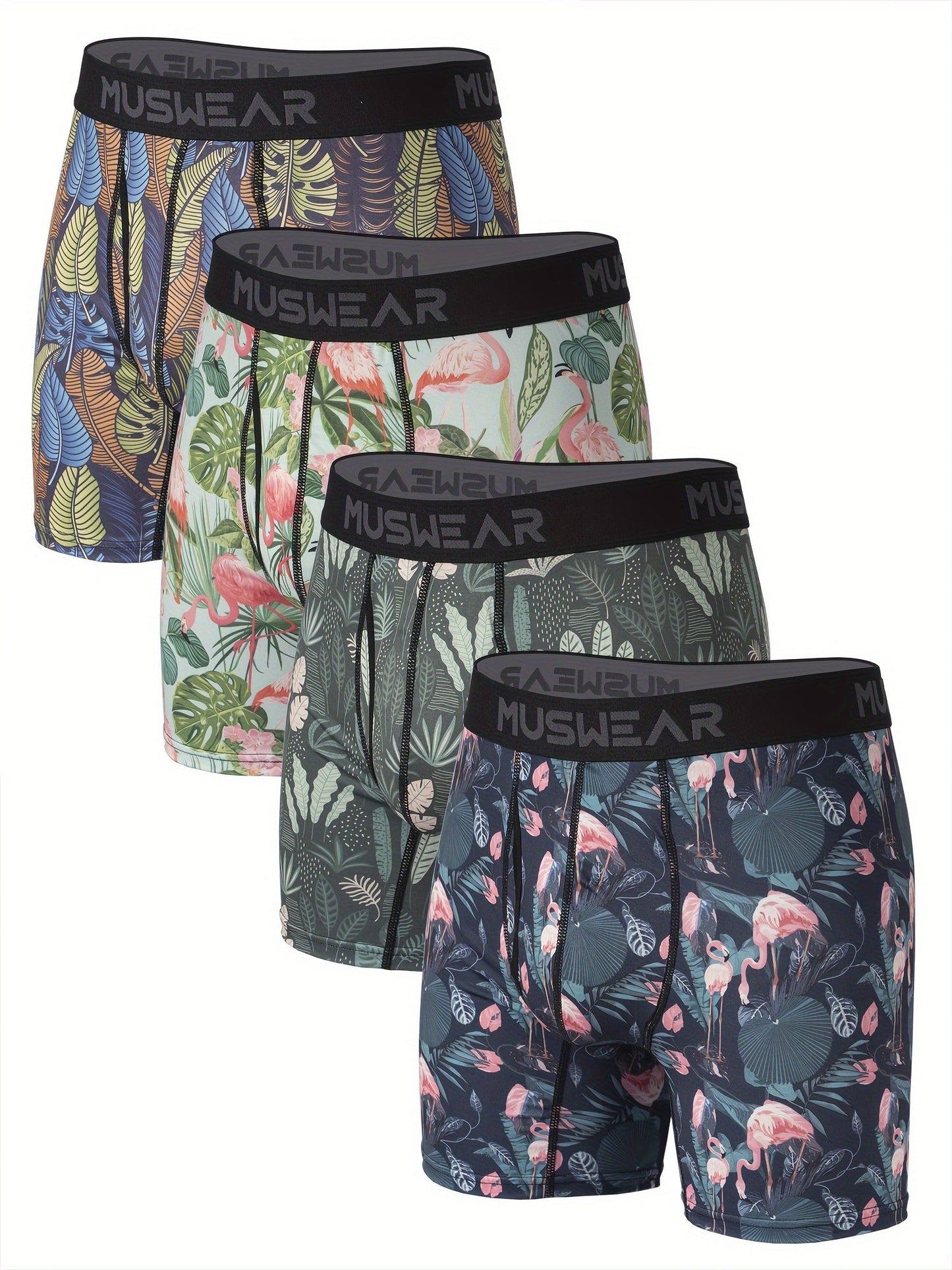 Men's Boxer Briefs - Moisture Wicking
