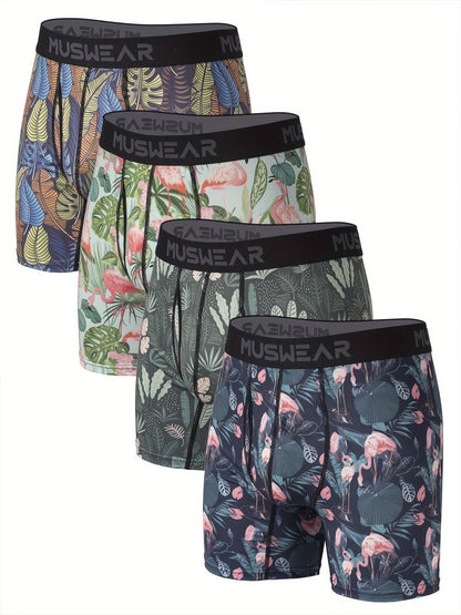 Men's Boxer Briefs - Moisture Wicking