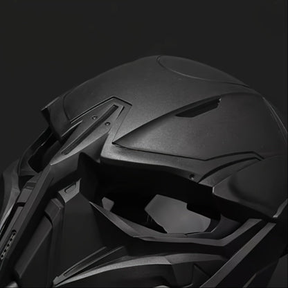 Punisher Skull Cyberpunk Face Mask – Breathable Sci-Fi Futuristic Half Mask for Halloween Cosplay, Rave Bar Club Music Festival, Photo Prop & Gift for Men Adults, Cool Collectible Accessory
