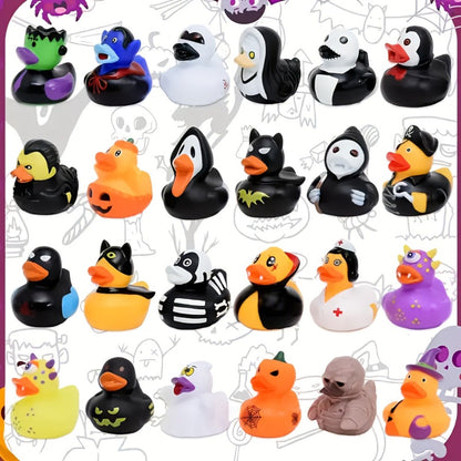 Rubber Duck Toys Bulk 20 or 100pcs – Novelty Squeeze Duckies for Party Favors Goodie Bag Fillers Kids Birthday Bath Toy Decoration