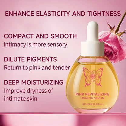Panax Ginseng Intimate Area Firming Serum for Women – Skin Tightening & Brightening with Tranexamic Acid & Hyaluronic Acid, Gentle Nourishing Private Area Serum, 30ml