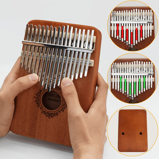 17-Key Kalimba Thumb Piano shown in the main product view