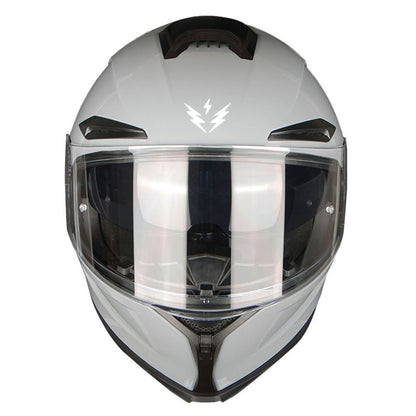 Full Face Motorcycle Helmet DOT Approved – Dual Visor Anti-Fog Pinlock Shield, Street Bike Adult Helmet with Sun Inner Shield, Aerodynamic Thermoplastic Shell, S/M/L/XL