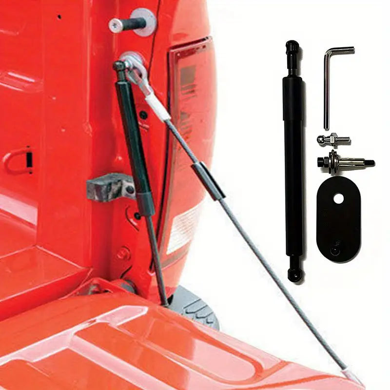1set for RAM 1500 2500 3500 F-150 2004-2014 Rear Rod - Tailgate Lift Bracket for Rear Gas Damper Support Rod, Metal Major Material, Attachment support rod rear air shock absorber, Car stay