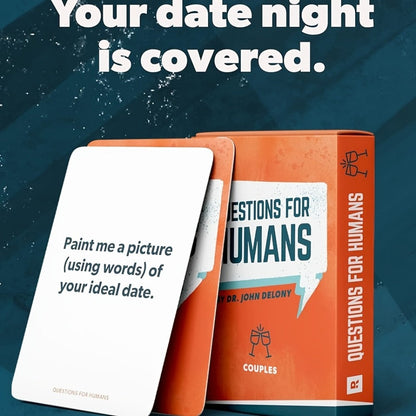 Couples Card Game – Conversation Starter Cards for Date Night, Trust & Intimacy Building, Relationship Activities & Fun Questions for Couples | 100+ Prompts