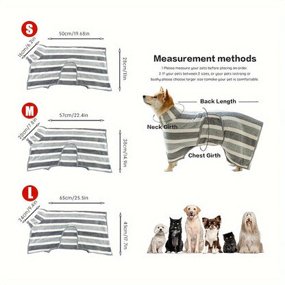 Microfiber Pet Towel Quick-Dry Super Absorbent Dog Bath Towel for Bathing Swimming Beach Outdoor S M L Gray Soft Lightweight Dog Grooming Towel