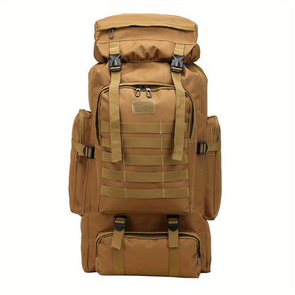 Tactical Backpack for Men & Women – Lightweight Packable Hiking Backpack 21L, Multi-Compartment Camping Rucksack with Adjustable Straps, Waterproof Outdoor Daypack for Camping, Trekking & Travel