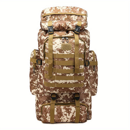 Tactical Backpack for Men & Women – Lightweight Packable Hiking Backpack 21L, Multi-Compartment Camping Rucksack with Adjustable Straps, Waterproof Outdoor Daypack for Camping, Trekking & Travel