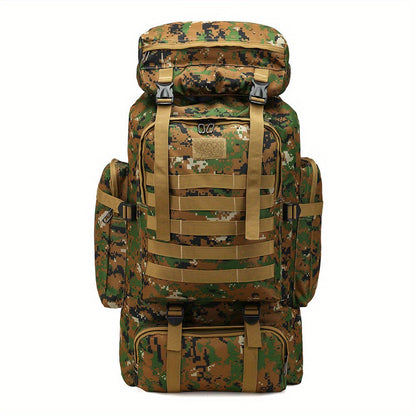 Tactical Backpack for Men & Women – Lightweight Packable Hiking Backpack 21L, Multi-Compartment Camping Rucksack with Adjustable Straps, Waterproof Outdoor Daypack for Camping, Trekking & Travel