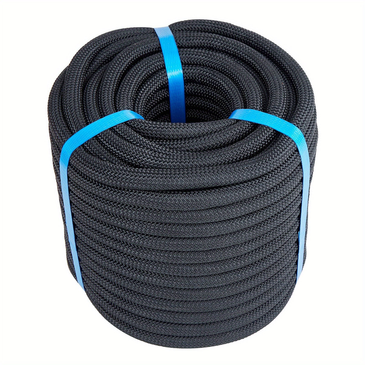 ERFEI 1/2 Inch 100Ft/150Ft/200Ft Double Braided Polyester Nylon Rope, Heavy-Duty Nylon Rope for Anchoring, Cargo Handling, Towing, And Sailing