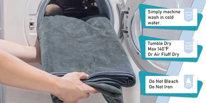 Washable Dog Pee Pads Reusable 2-Pack - Non-Slip 4-Layer Fast Absorbent Puppy Mat for Housebreaking, Whelping, Crate & Incontinence - Machine Washable 300+ Times, Multiple Sizes for All Breeds