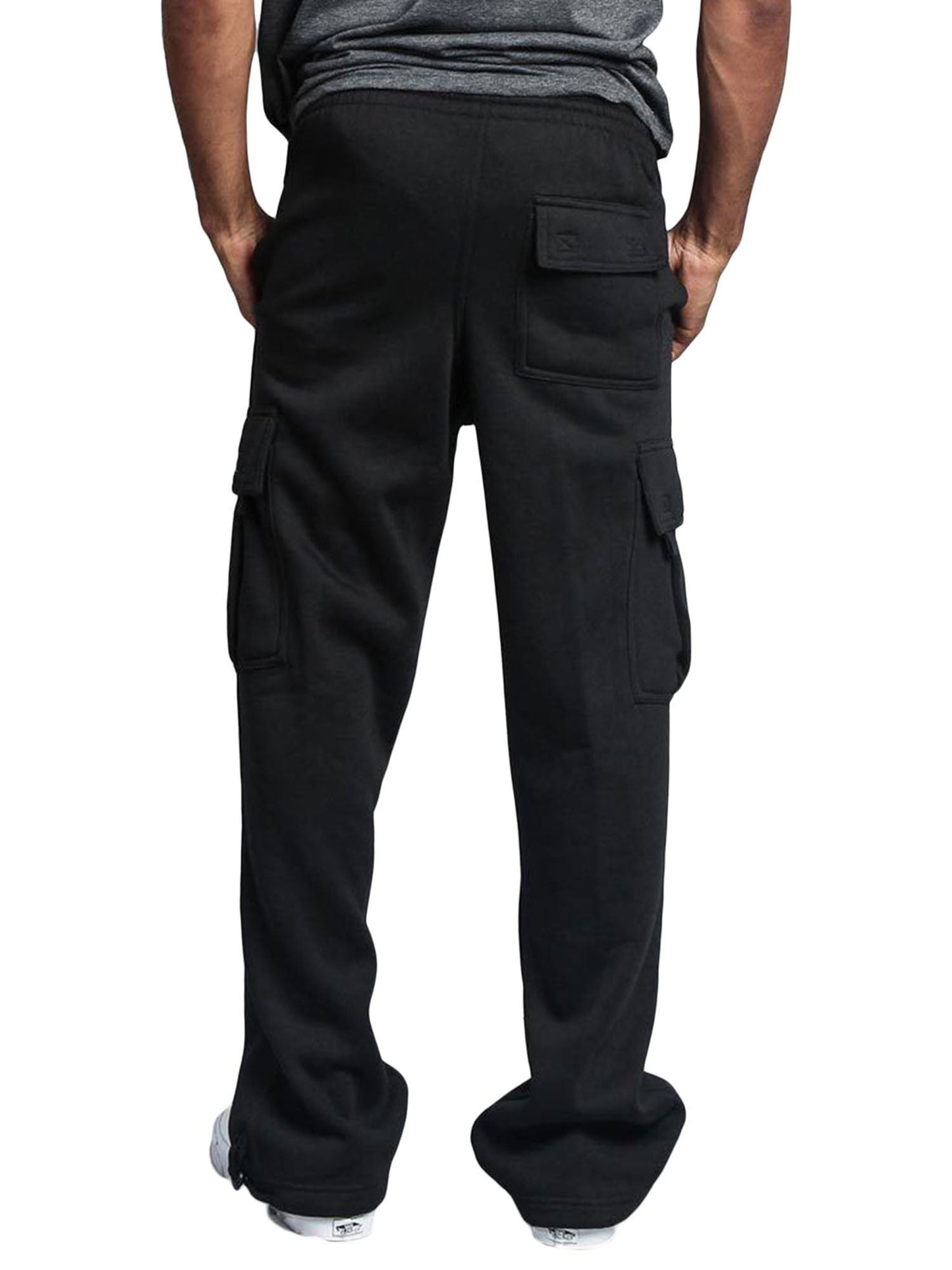 Men's Casual Pants - Elastic Waist