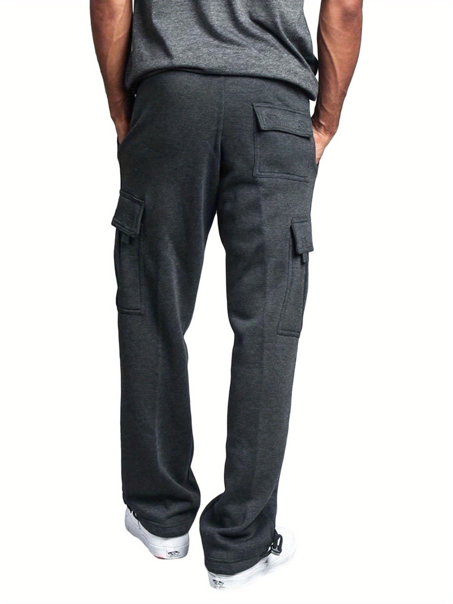Men's Casual Pants - Elastic Waist