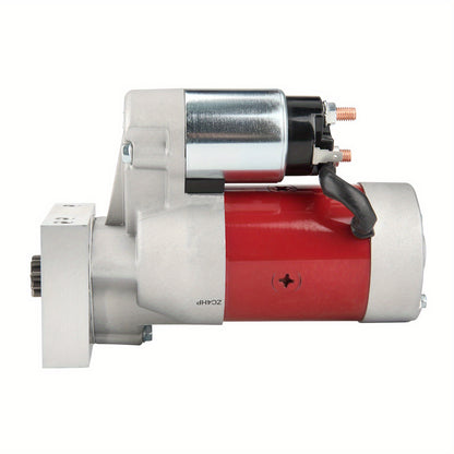 Starter High Torque  Starter Replacement for SBC 350 BBC 454 10 153T 11 168T 4Hp Red