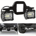 [LED Light For Trailer] Hitch LED Light With 4 - Inch Size, 2 - Inch Towing Hitch Mount Brackets For Trailer Dual LED Off - Road, Without Battery