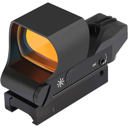 Holographic Red Dot Sight 40mm Lens 4 Reticles Day Night Tactical Scope