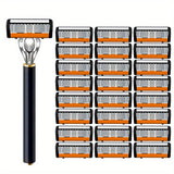 1 handle + 24 blades