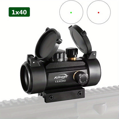Red Green Dot Sight Scope Tactical Riflescope 1x40 3x44 Fits 11mm 20mm Rail for Hunting Shooting Rifle Airgun