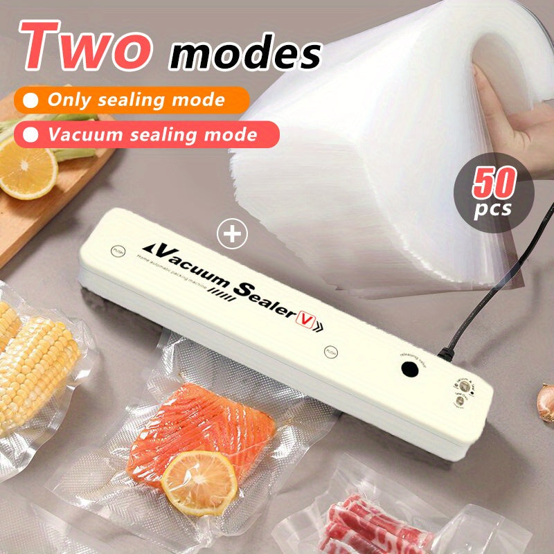 Vacuum Sealer Machine with 50 Bags Food Saver Sous Vide