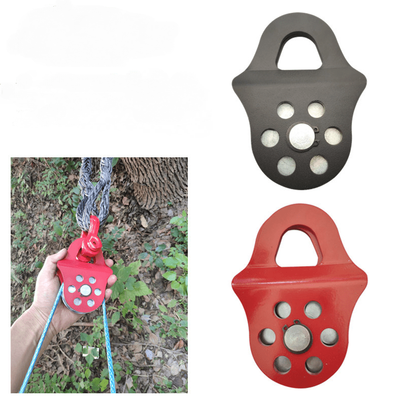 Trailer rescue heavy-duty 10-ton winch pulley off-road vehicle modified winch pulley set