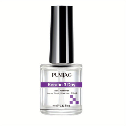 Nail Strengthening Oil Serum – 3-Day Manicure Treatment with Biotin, Vitamin A E C & Calcium for Brittle Nails | Formaldehyde-Free Nail Repair & Growth Serum 0.34oz