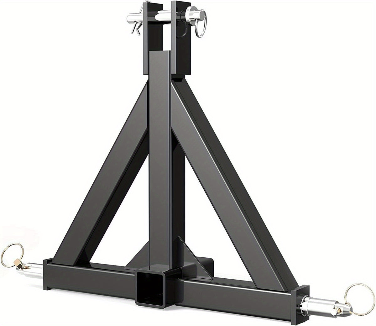 3 Point Trailer Hitch Tow Drawbar 2" Adapter Attach For Category 1 Tractor Drawbar Adapter for Kubota, BX, LM25H, WLM Tractor, NorTrac, Yanmar, Kioti