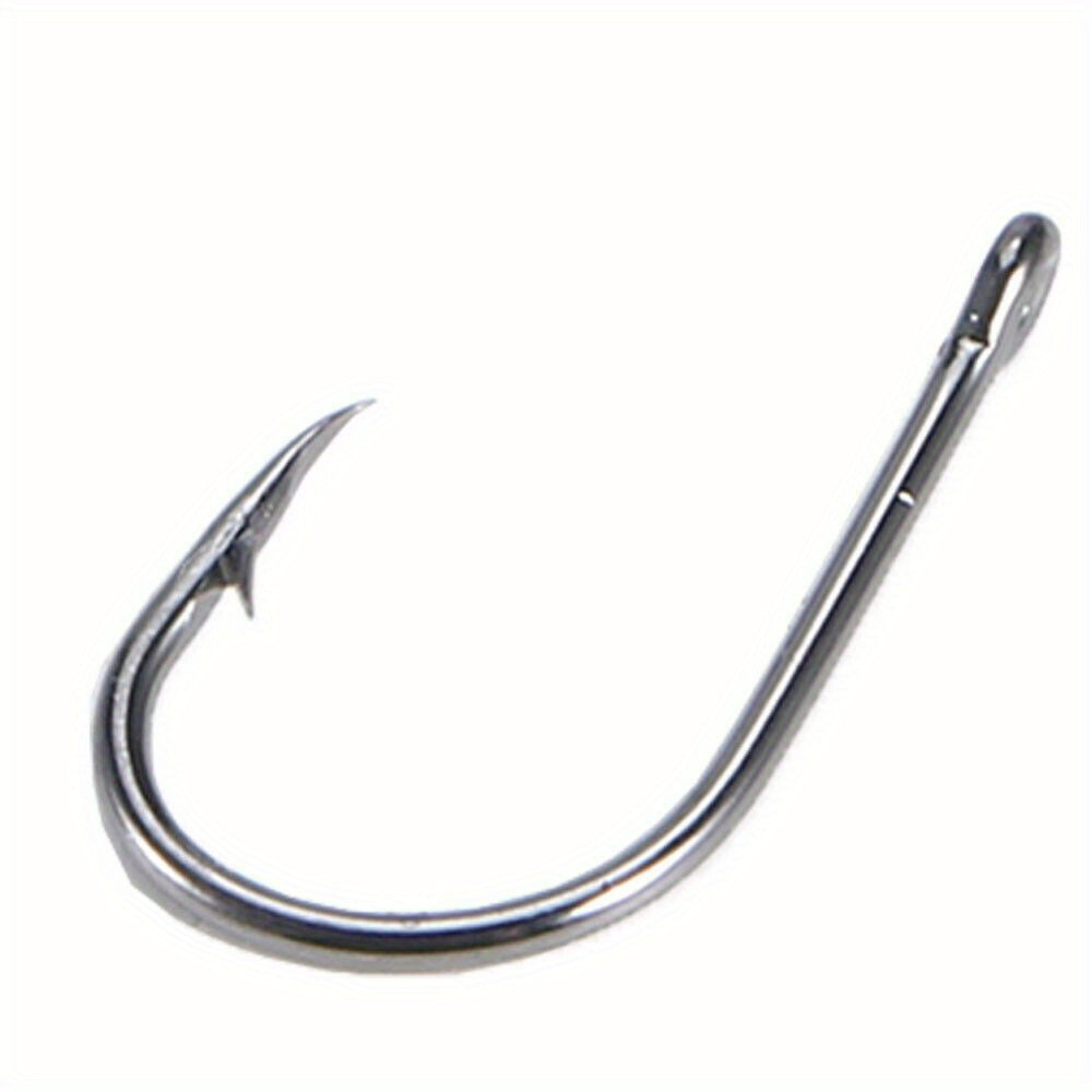 1000pcs Fishing Hooks Assorted Sizes #3-#12 Sharp Carbon Steel Fish Hooks Set with Portable Tackle Box for Sea Freshwater Bass Trout Carp Fishing Gear Kit Men Gift