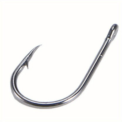 1000pcs Fishing Hooks Assorted Sizes #3-#12 Sharp Carbon Steel Fish Hooks Set with Portable Tackle Box for Sea Freshwater Bass Trout Carp Fishing Gear Kit Men Gift