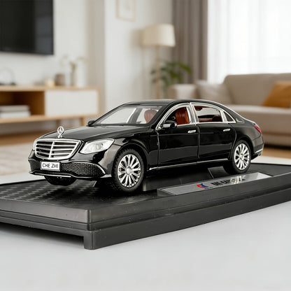 Mercedes-Benz E300 Diecast Car Model 1:24 Scale Zinc Alloy Static Replica | Openable Doors, Highly Detailed Collectible | Desktop Decor Gift for Men Adults
