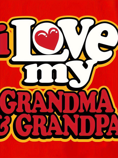 Boys' Grandma & Grandpa T-Shirt - Family Graphic