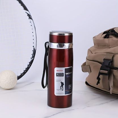 Insulated Water Bottle 1000ml 316 Stainless Steel – Double Wall Vacuum Flask with Leak-Proof Lid, Wide Mouth, Keeps Drinks Hot & Cold All Day for Camping, Hiking & Travel
