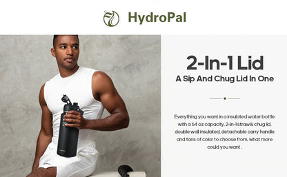 40oz Vacuum Insulated Water Bottle Stainless Steel Water Jug with 2-in-1 Lid Chug Lid Straw Lid Double Wall Hot Cold 12 Hours Leakproof for Gym Camping Travel