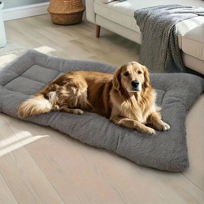 Dog Sofa Bed Extra Large Plush Ultra-Soft Pet Mat – Thick Polyester Fiber Filled Couch Bed for Small Medium Large Dogs, Modern Durable Dog Bed, Perfect Gift for Dog Lovers