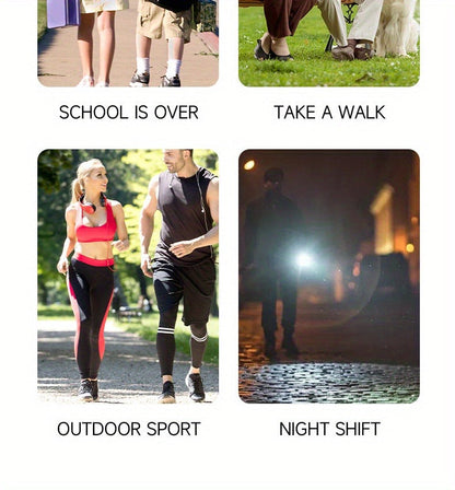 Ultrasonic Dog Bark Control Device with LED Flashlight - Adjustable Anti-Barking Trainer, Portable Indoor Outdoor Dog Behavior Corrector