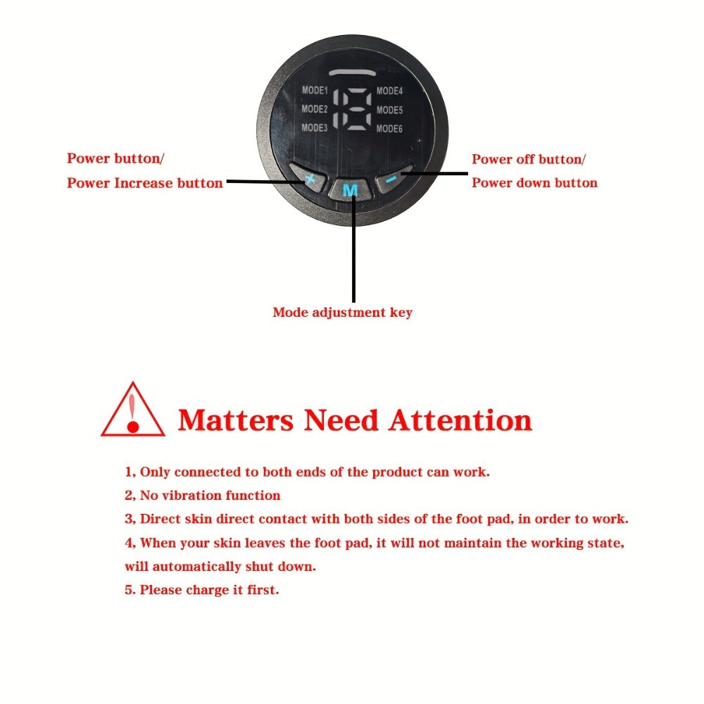 EMS Muscle Stimulator Belt – TENS Body Massager for Muscle Toning, Pain Relief & Full Body Relaxation | Adjustable Modes, USB Charging, Fitness Shaper for Home Gym Use