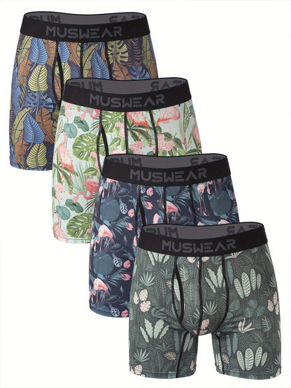 Men's Boxer Briefs - Moisture Wicking