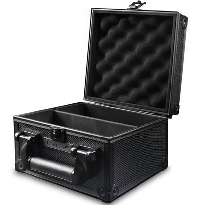 Trading Card Storage Box for 3x4 Top Loads 35pt Rigid Cards Holds 600 Plus – Sports Card Organizer Case with Lock for Pokemon Baseball Basketball Football Cards