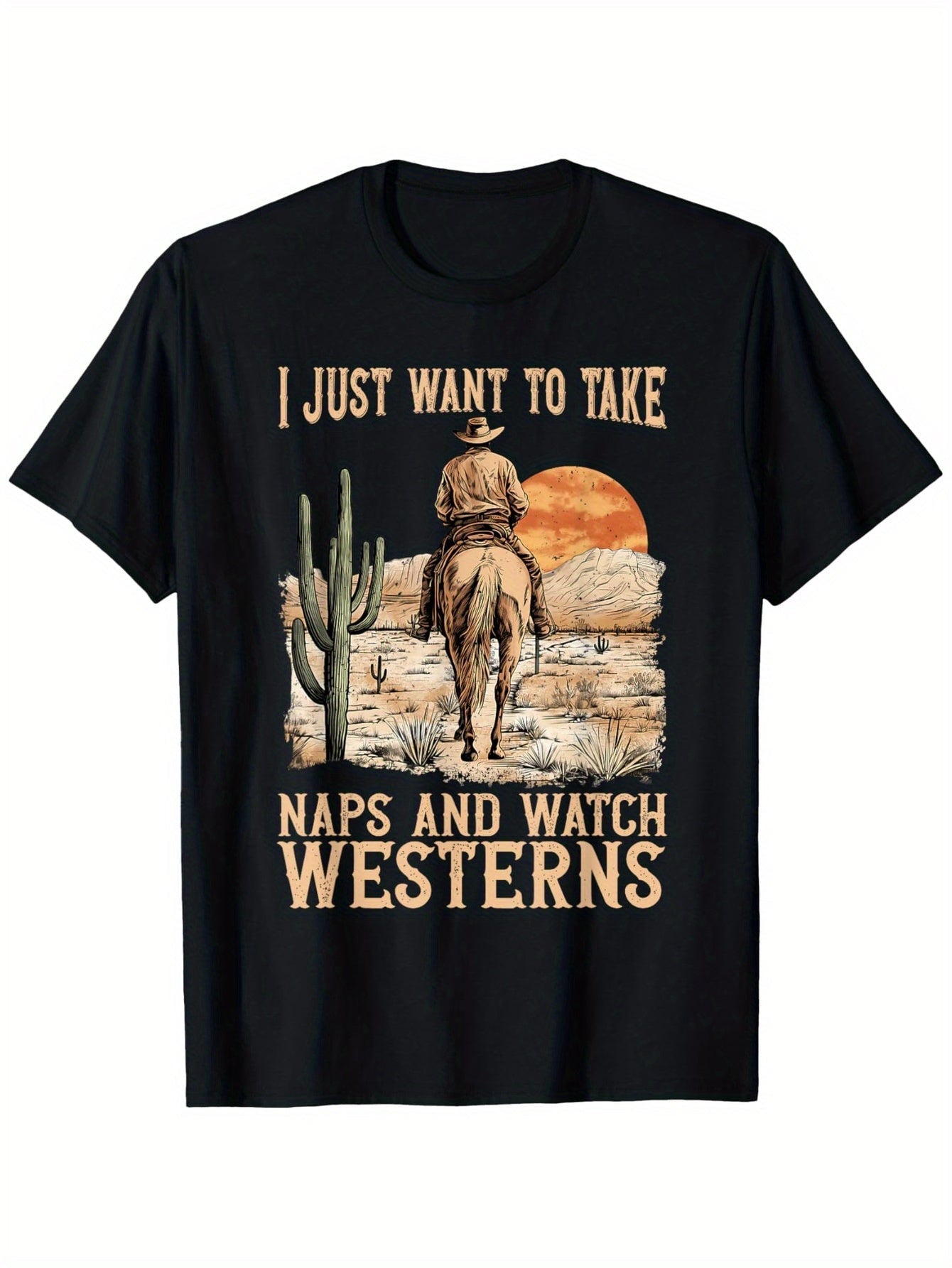 Men's Essential T-Shirt - Round Neck Short Sleeve Streetwear Style 956965