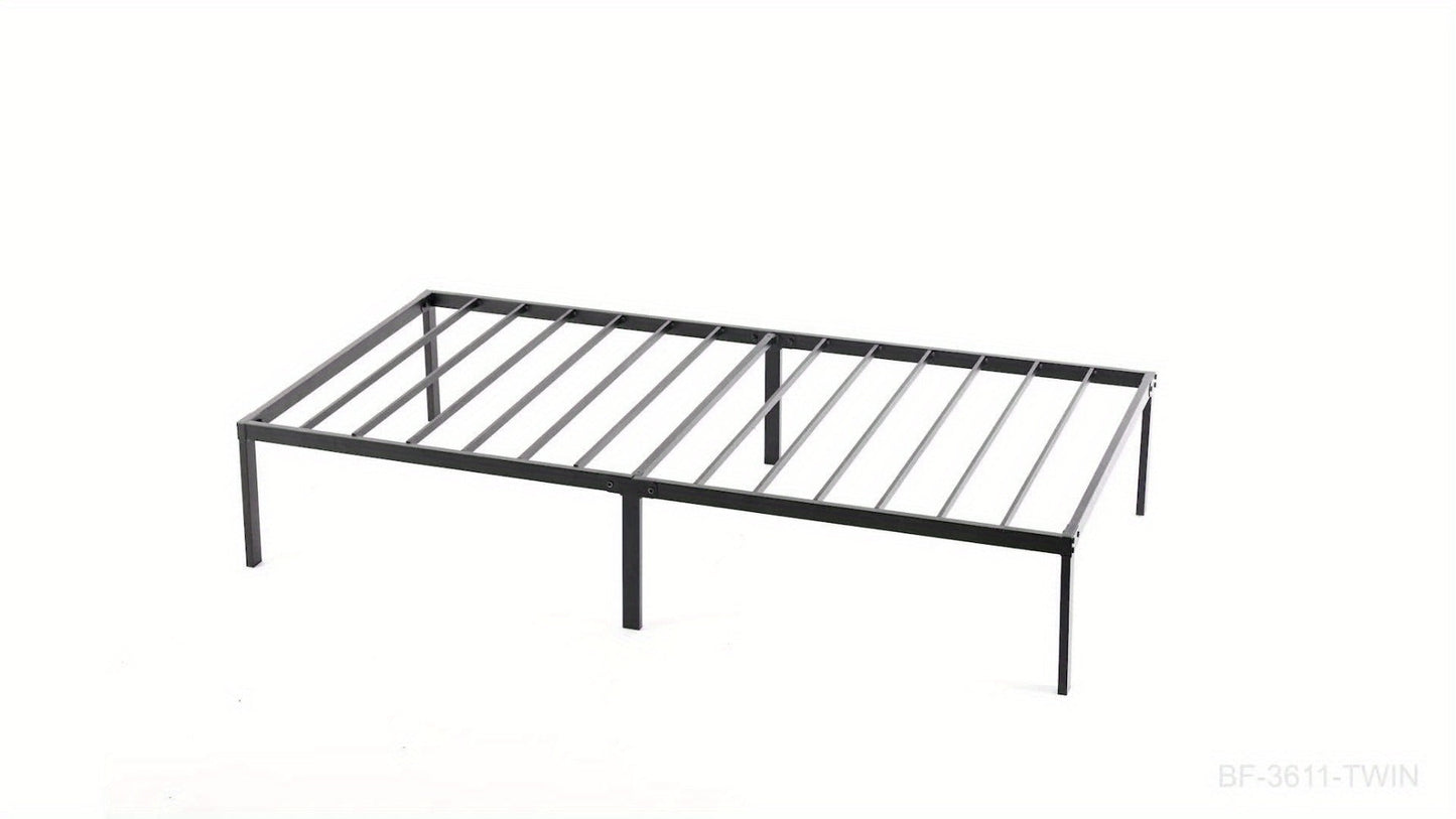 18-Inch Metal Bed Frame with No Box Spring Needed for Bedroom Comfort and Support detail image - detail view 21