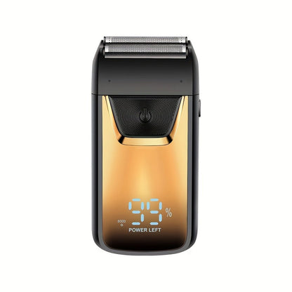 Men's Electric Shaver Rechargeable – Professional Hair Trimmer for Men, Household Cordless Electric Razor, Father's Day Gift & Everyday Grooming