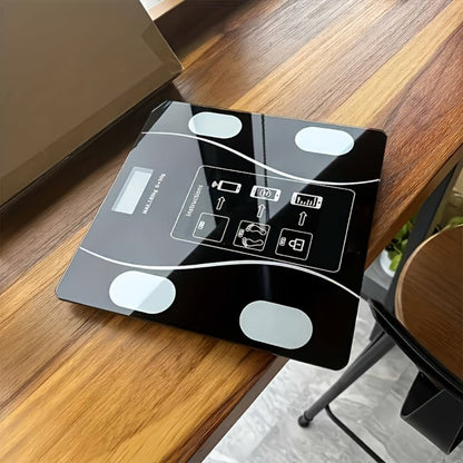 Digital Bathroom Scale 396lb – High-Precision Body Fat Scale with HD LCD Display, Temperature Reading, kg/lb Switch, Extra-Wide Platform, Electronic Body Weight Scale for Home & Bathroom, Multiple Styles