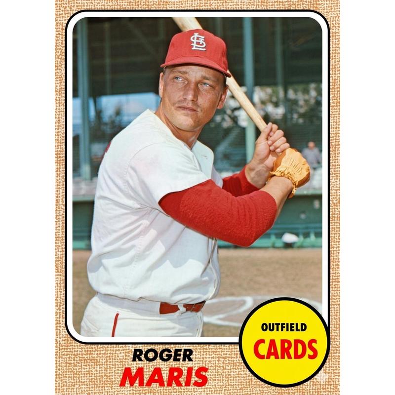 Vintage Baseball Card Mystery Slab 1968 Topps – 1 Random Authentic Card Encased | 598-Card Set Chase | Nolan Ryan RC Possible | Mickey Mantle, Hank Aaron & More | Collector Gift Box