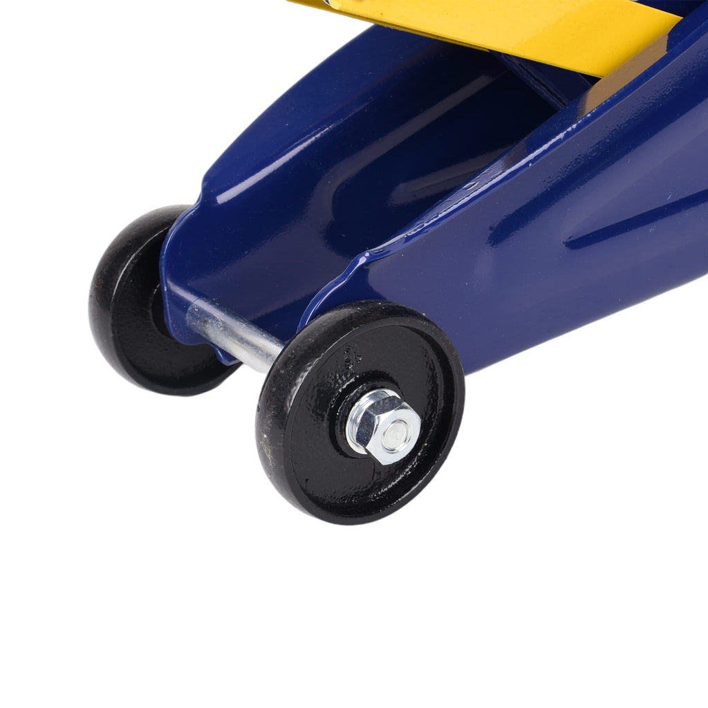 Aain 2 Ton Heavy Duty Floor Jack, Hydraulic Low Profile Trolley Service Floor Jack, Blue