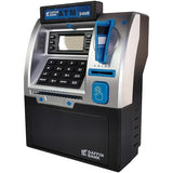 Black electronic savings box (includes one paper bill and one instruction manual and one card)