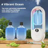 Aromatherapy Diffuser + 3 Bottles [Ocean Essential Oil]